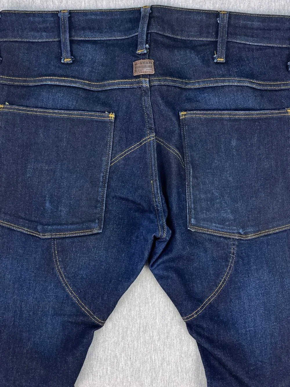 G-Star Raw 3D Super Slim Jeans Mens 33x32 *Fits 33x30 Blue Stretch Denim 5620